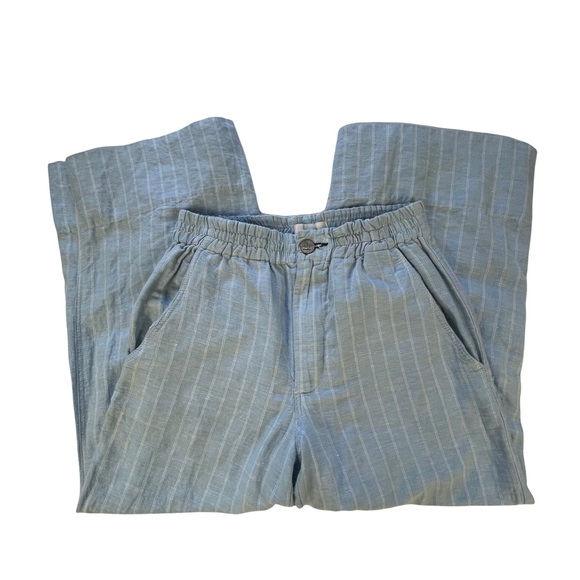 McGuire Denim Linen Culottes - Picture 7 of 8